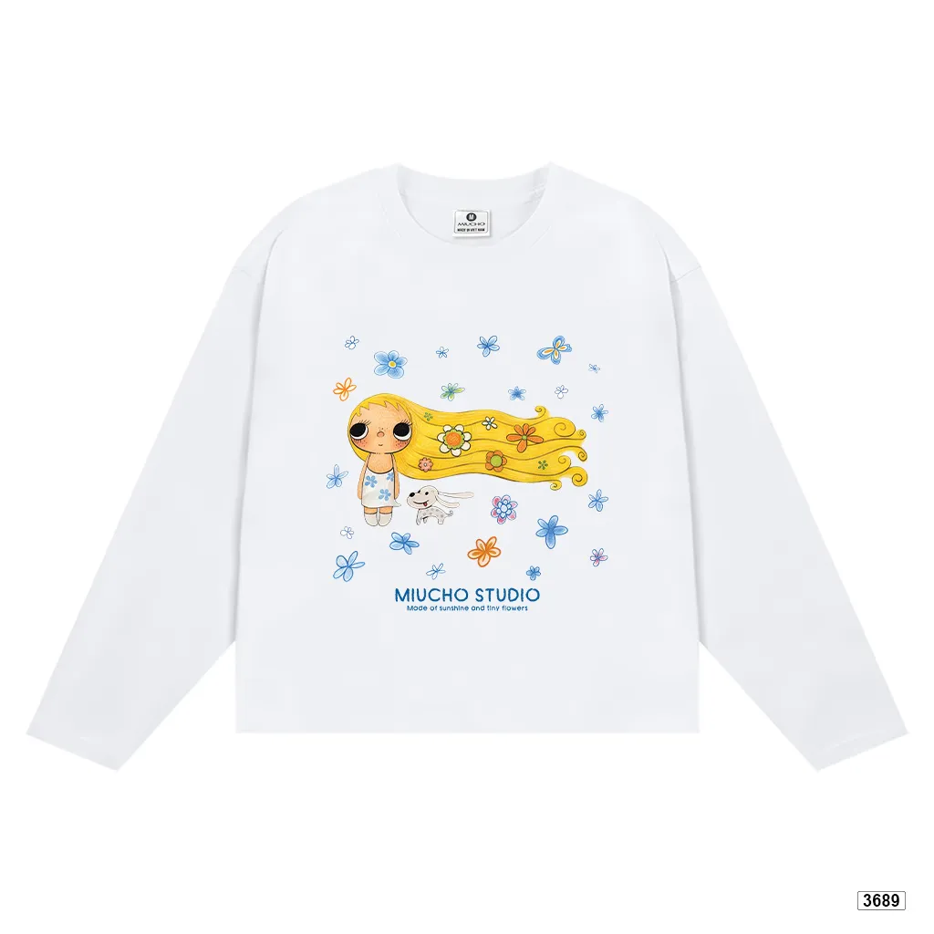Áo thun nữ tay dài form boxy in cartoon Miucho 3689_thumbnail_0