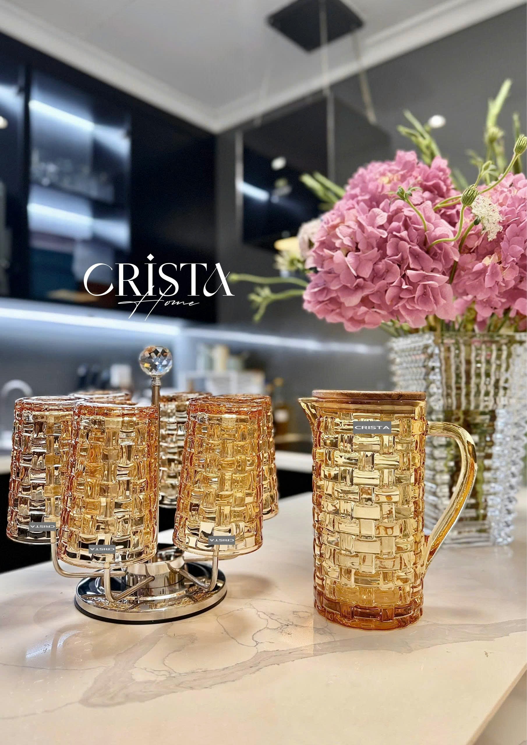 Bình thủy tinh CRISTA HOME vân caro 1000 ml_thumbnail_30