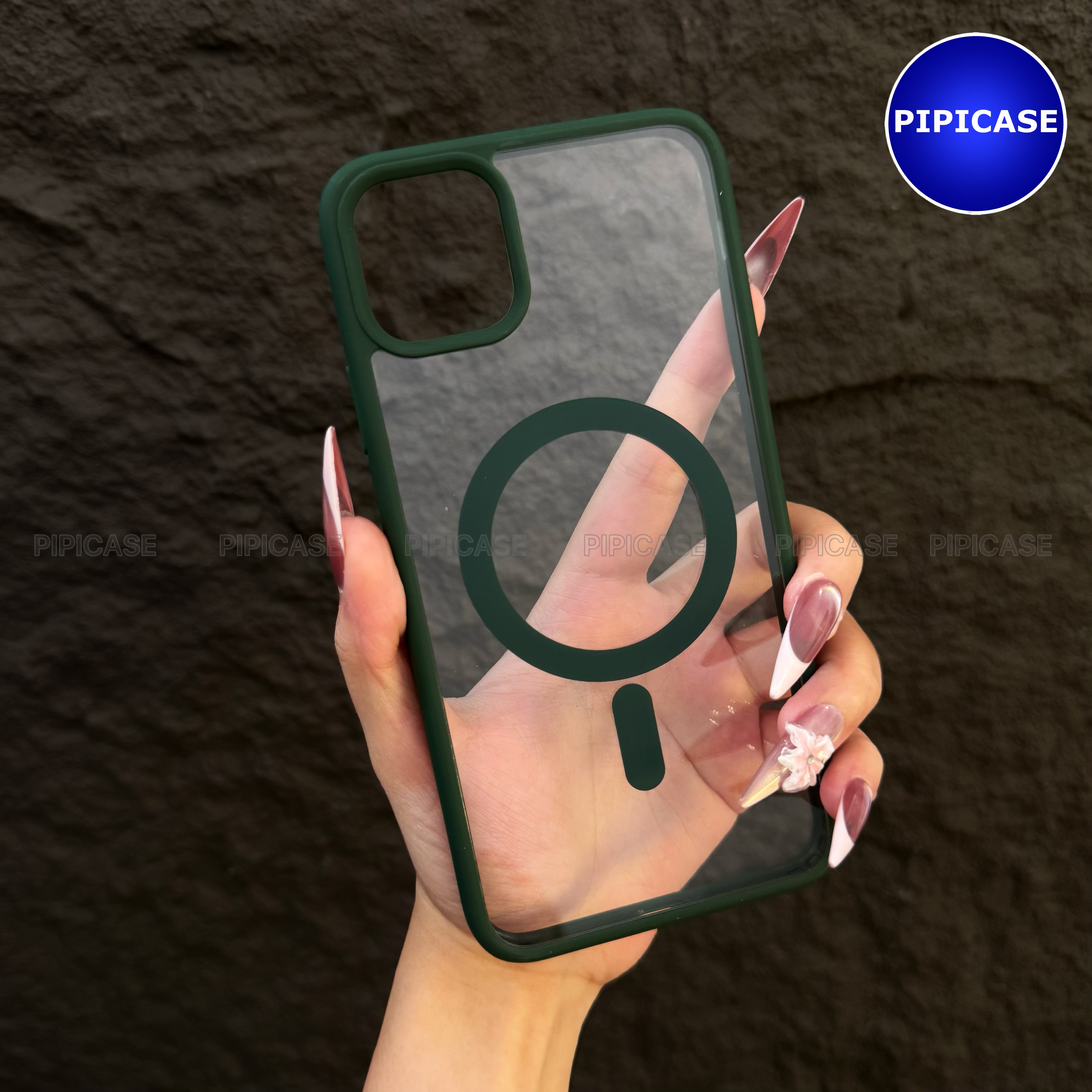 Ốp Lưng iPhone 11 Pro Max - Chic - Xanh Lá_thumbnail_1
