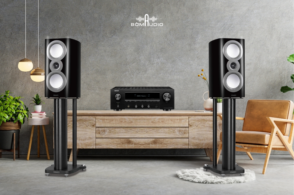 Combo Amply DENON DRA-800H + Loa Bookshelf MISSION ZX-2 - B119