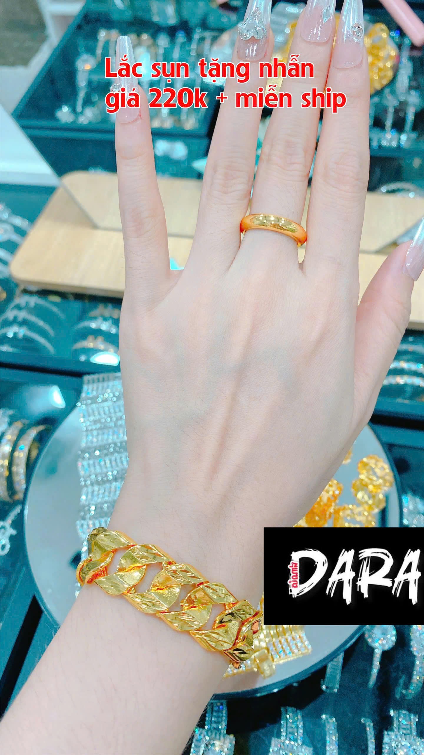 Lắc Sụn Tặng Nhẫn
