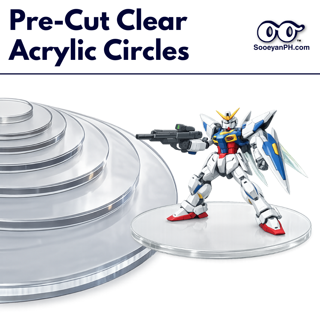 Pre-Cut Clear Acrylic Circles
