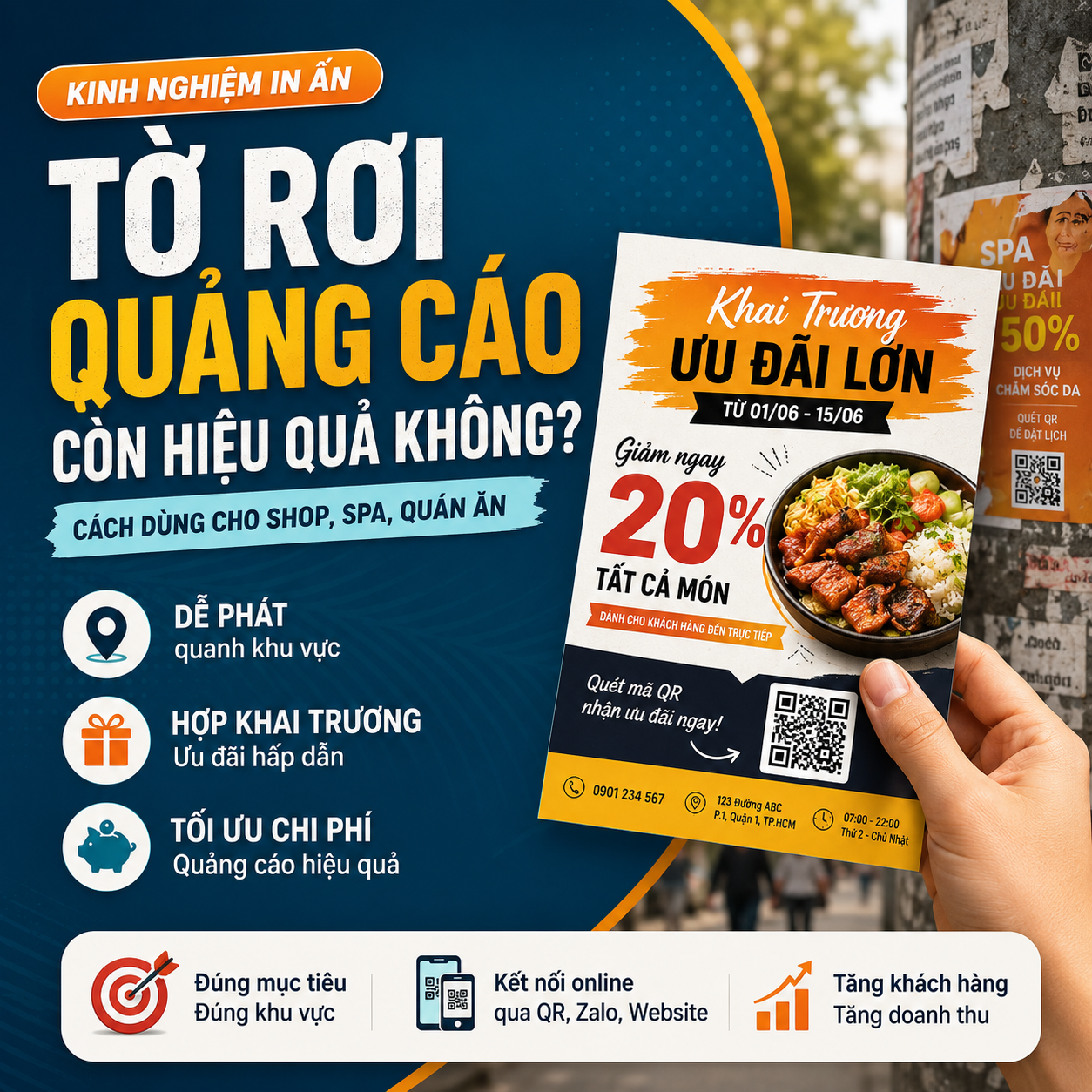 Tờ Rơi Quảng Cáo Còn Hiệu Quả Không? Cách Dùng Đúng
