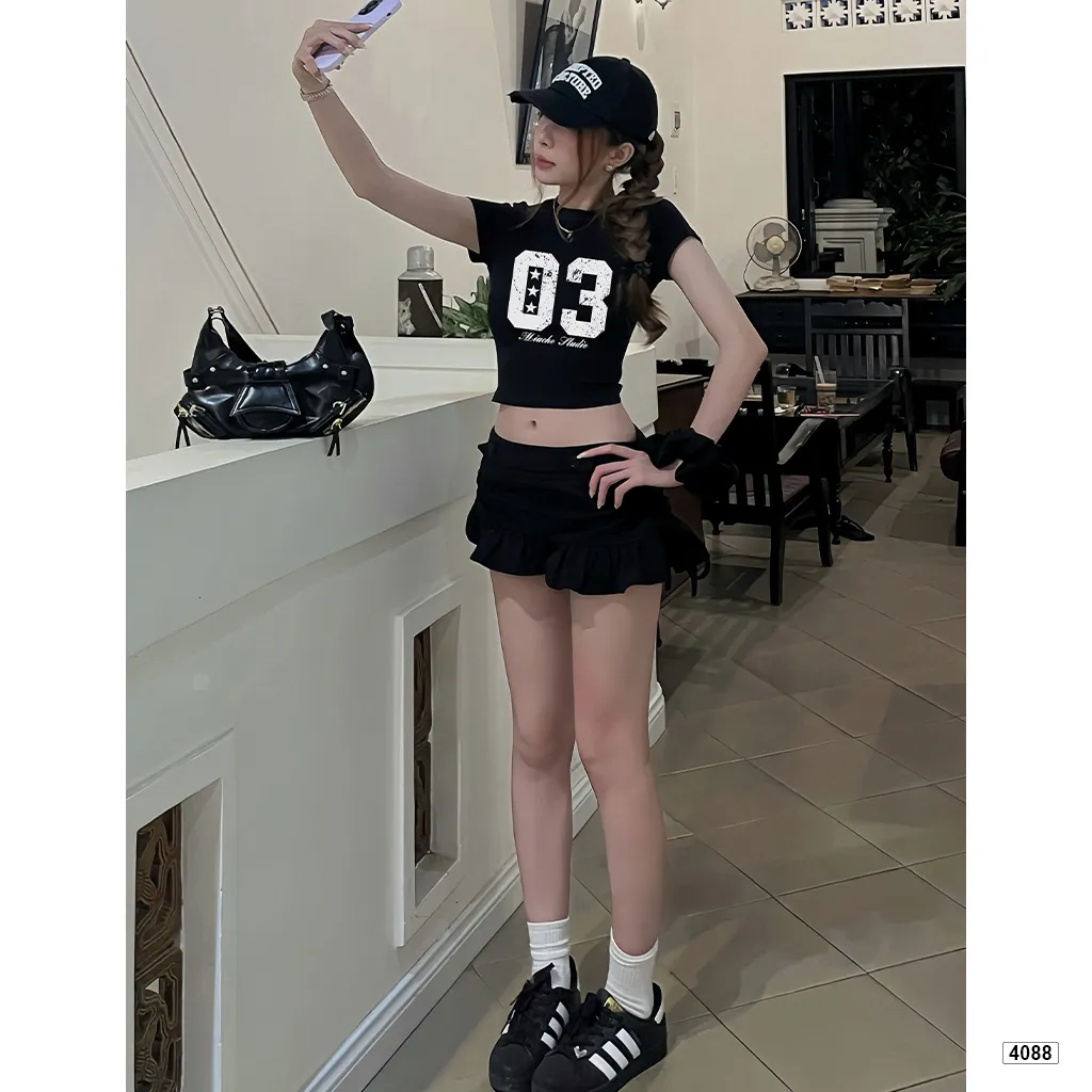 Áo babytee nữ form ôm tôn dáng Beezy 4088_thumbnail_2