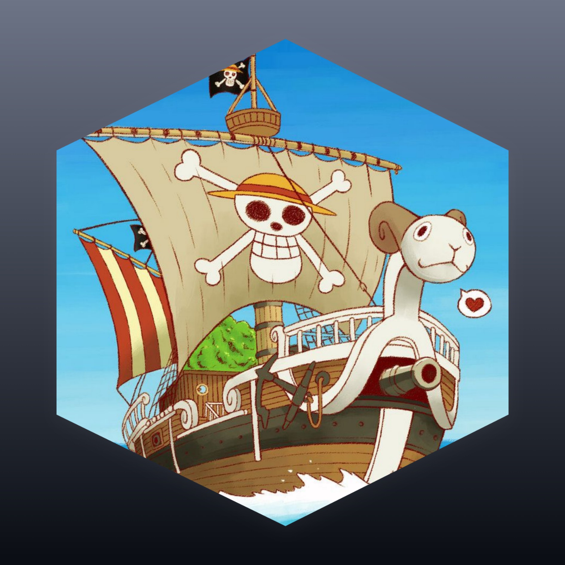Onepiece - Tranh Tràn Viền Lục Giác