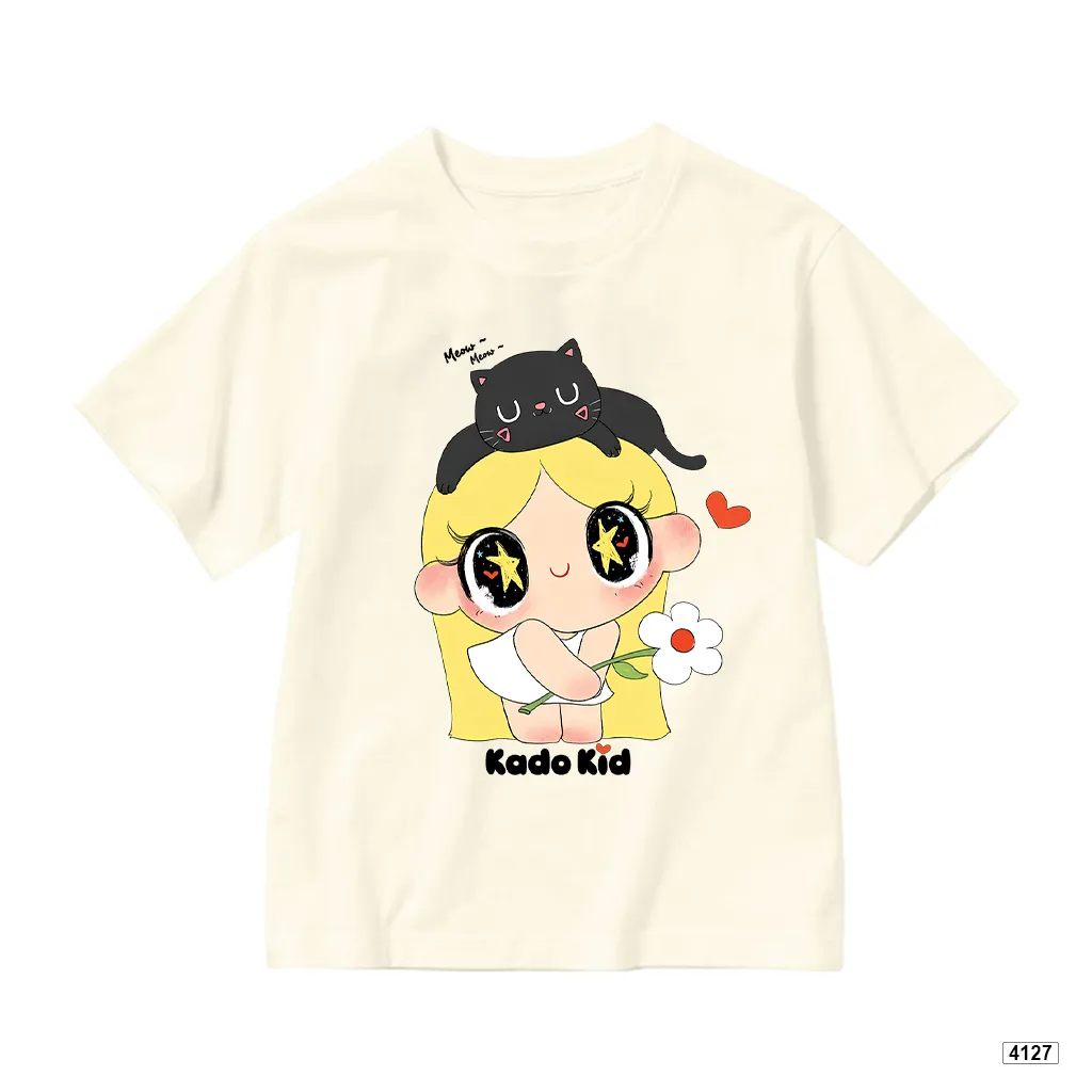 Áo thun bé gái Chibi Cat đáng yêu Kado 4127_thumbnail_9