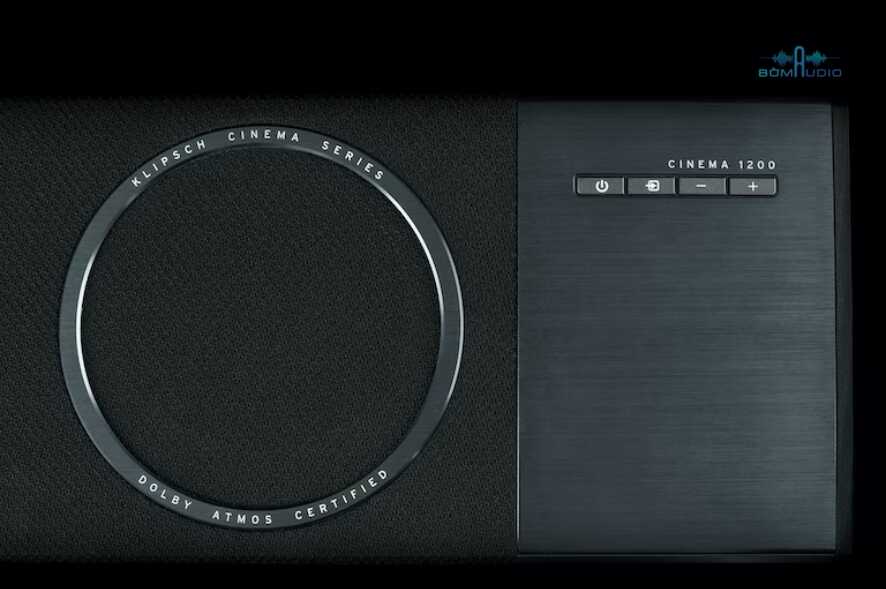 Loa thanh Klipsch Cinema 1200 có thiết kế ấn tượng