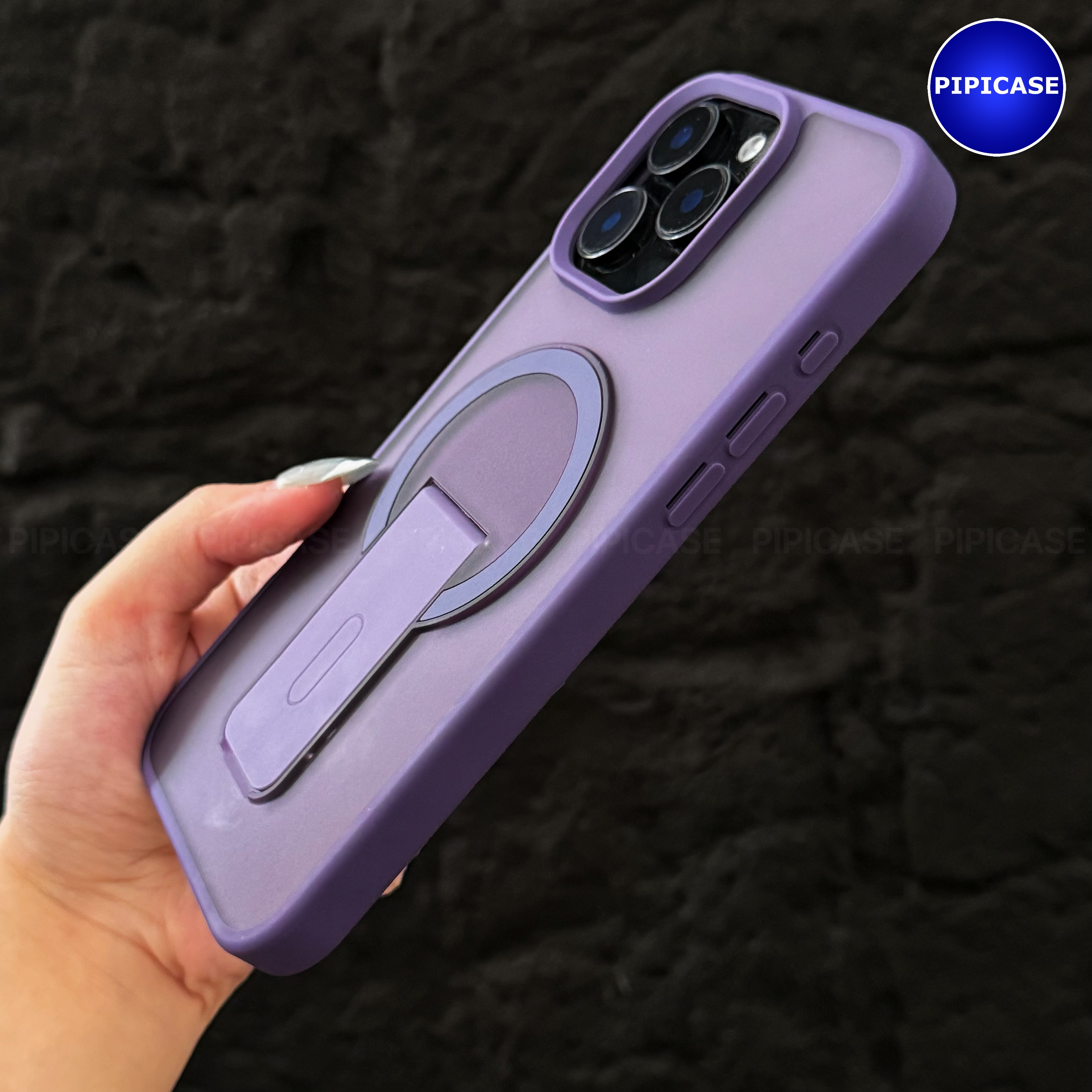 Ốp Lưng iPhone 16 Pro Max - Quin - Tím Đậm_thumbnail_25