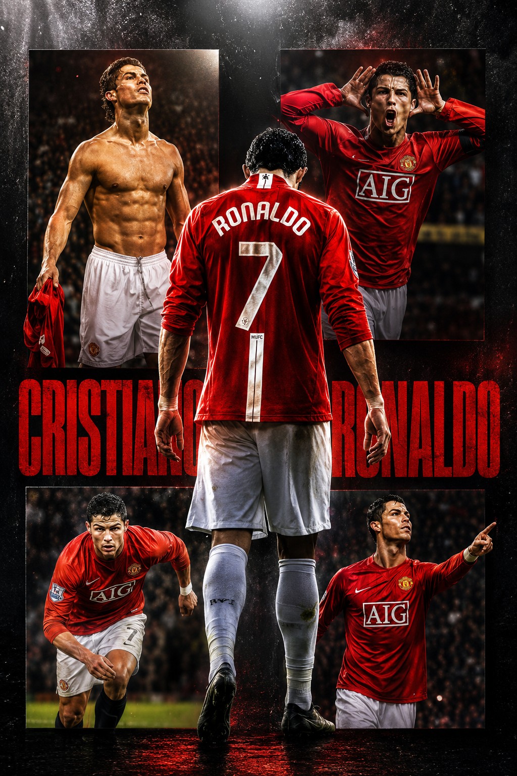 Cristiano Ronaldo - Manchester United Huyền Thoại Sân Cỏ — FTB-CR7-907