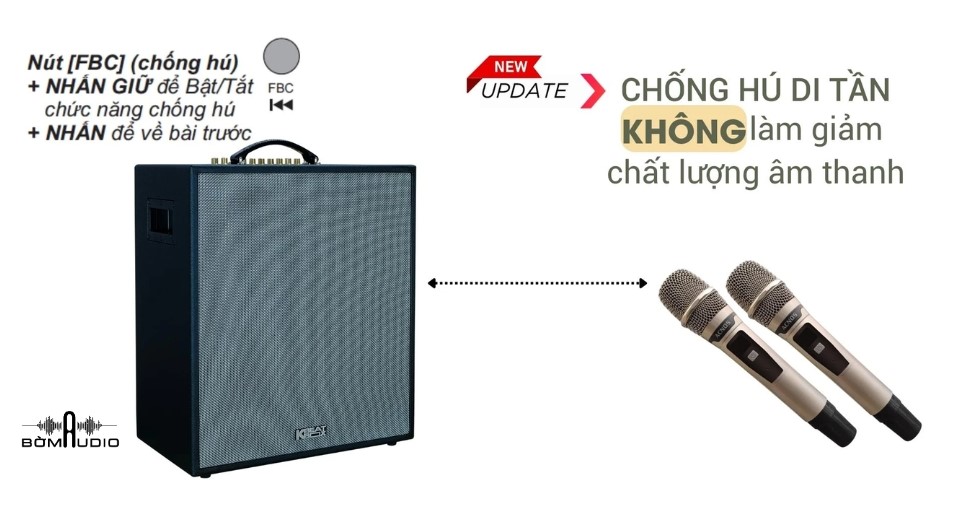 Tính năng chống hú di tần