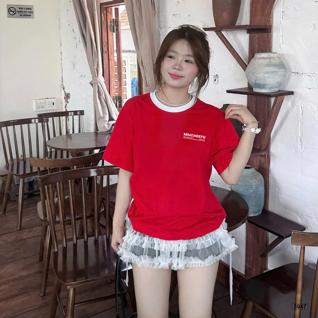 Áo thun nữ form boxy phối cổ mix màu đáng yêu basic 3947_thumbnail_2