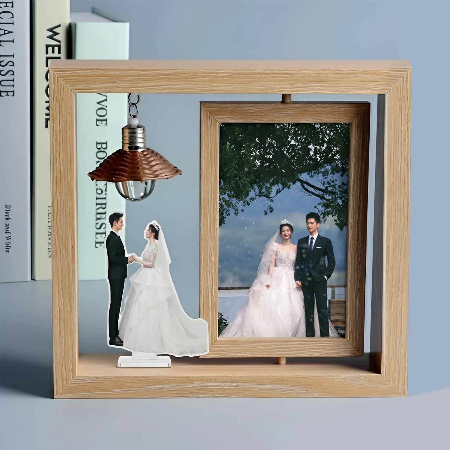 Khung Ảnh Xoay 2 Mặt - Xoay 2 Mặt 360 Độ (Size tính theo size ảnh)_thumbnail_4