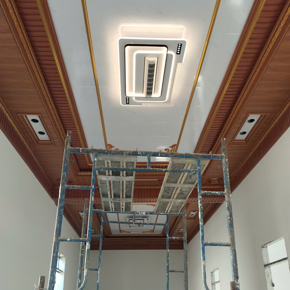 Nhà xây tới đâu thì lắp được đèn quạt trần không cánh?