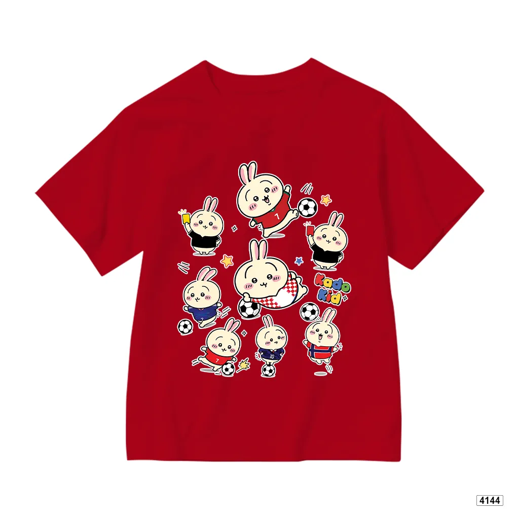 Áo thun form ôm dáng ngắn AED4144 Kado tay ngắn vải cotton thoáng mát cổ tròn in mix_thumbnail_10