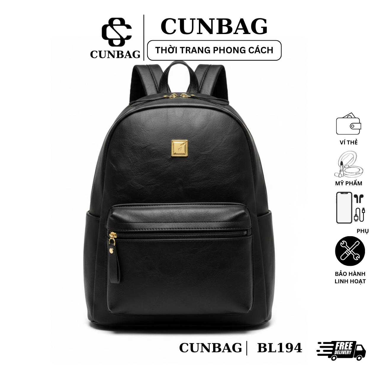 Balo Da Phối Khóa Vàng Đeo Đi Chơi Đi Học – Form Đứng Lịch Lãm BL194_thumbnail_2