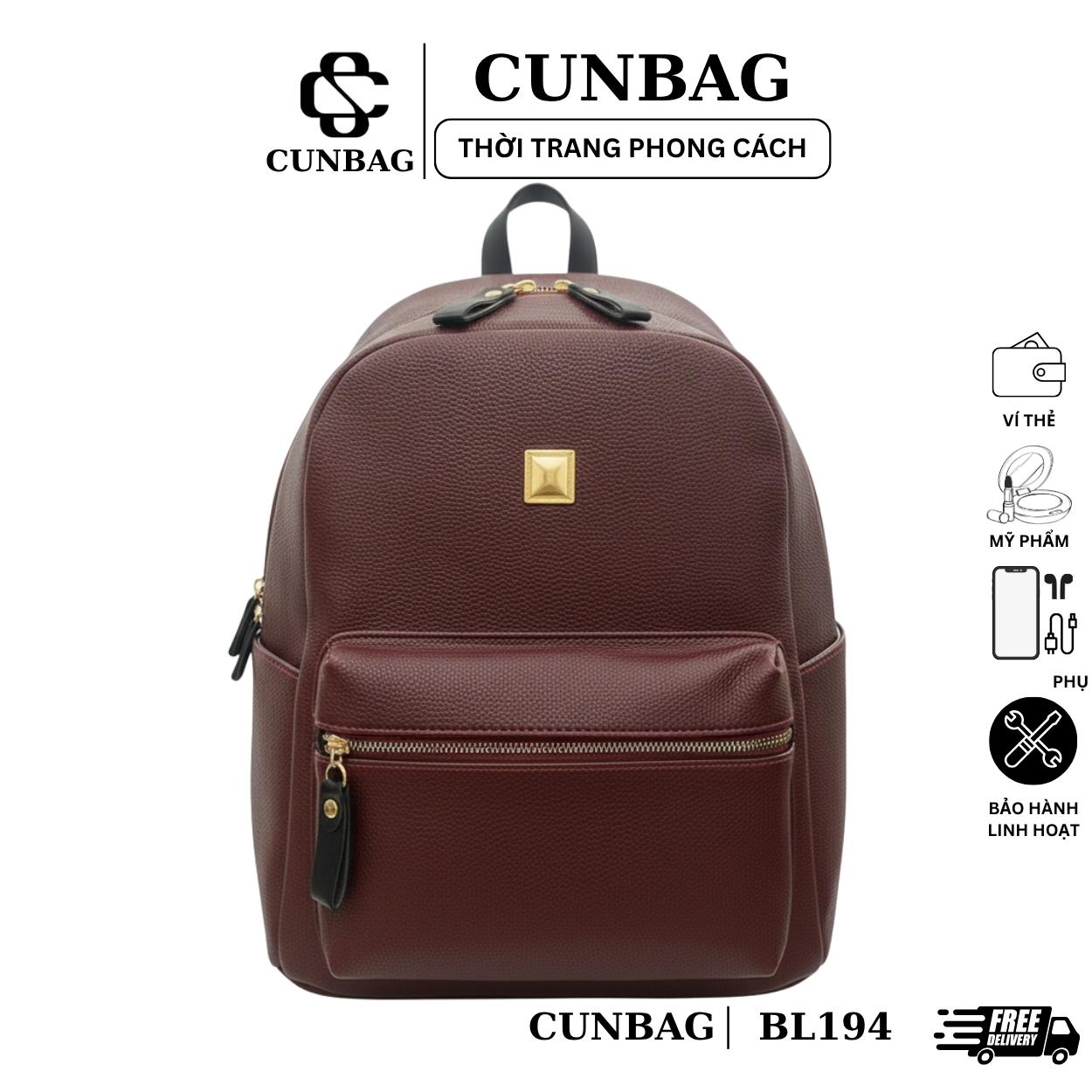 Balo Da Phối Khóa Vàng Đeo Đi Chơi Đi Học – Form Đứng Lịch Lãm BL194_thumbnail_3