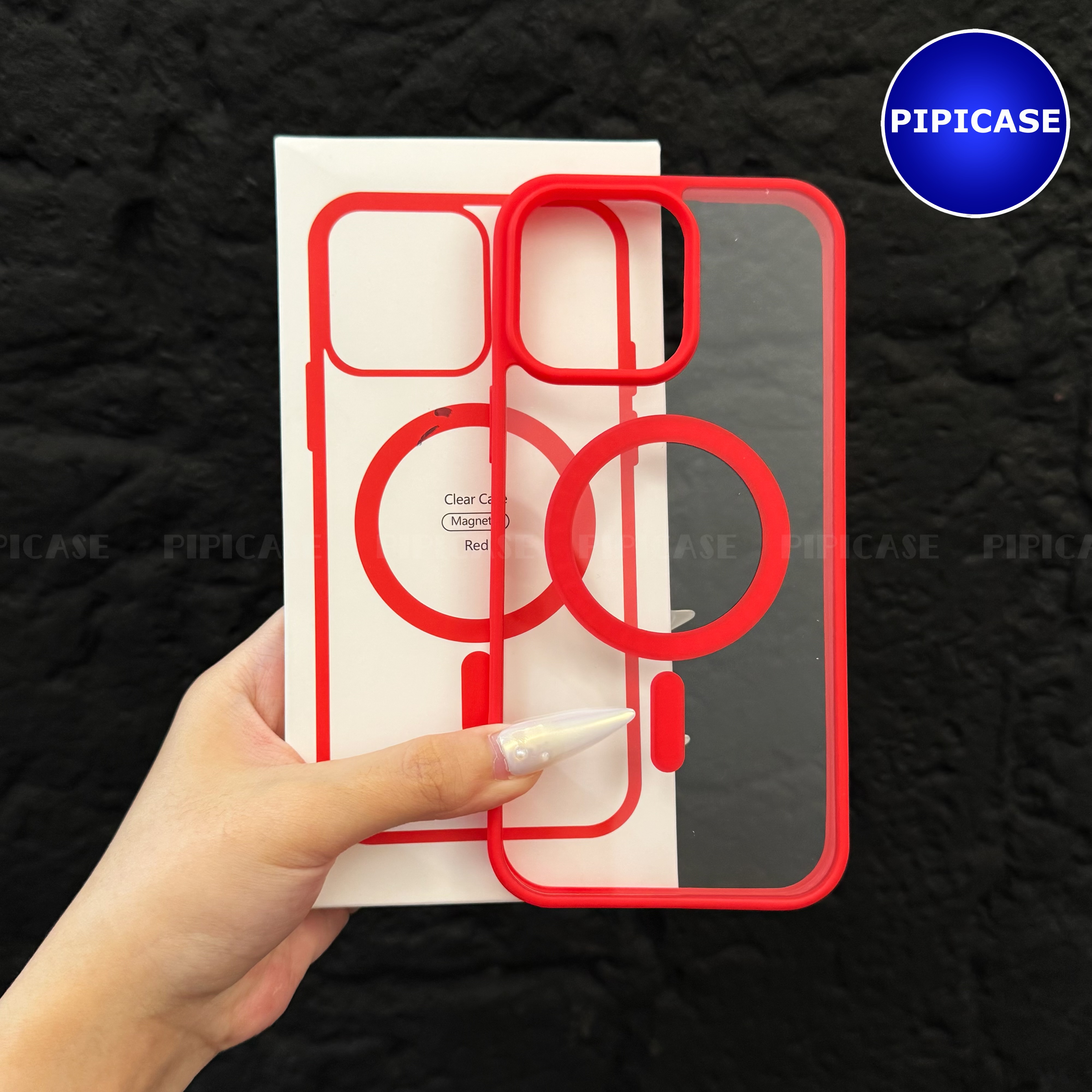 Ốp Lưng iPhone 14 Pro Max - Chic - Đỏ Tươi_thumbnail_6