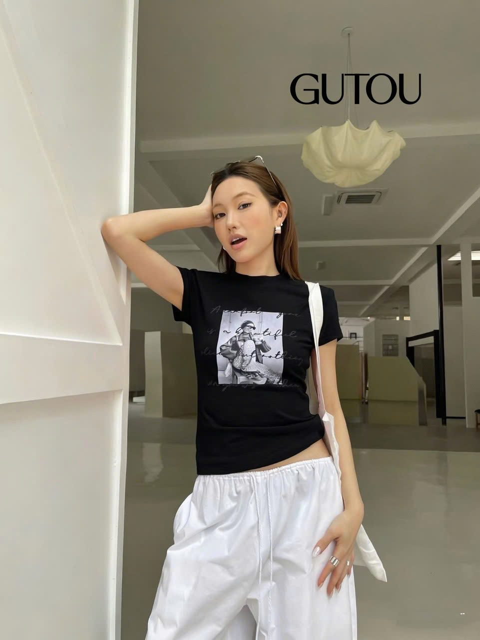 [ GUTOU ] Áo Thun In Hình Retro Muse_thumbnail_2