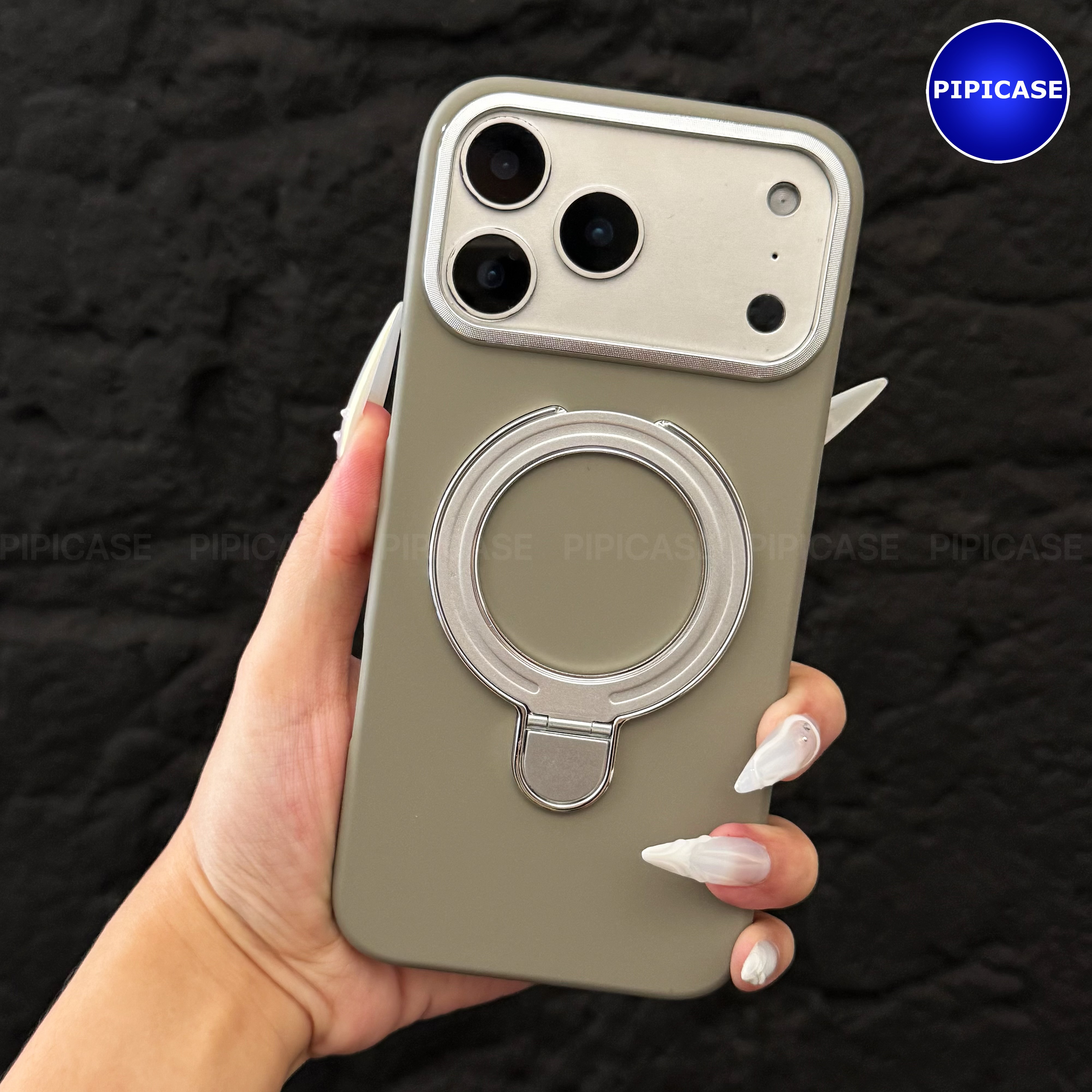 Ốp Lưng iPhone 17 Pro Max - Titan Force - Xám_thumbnail_10