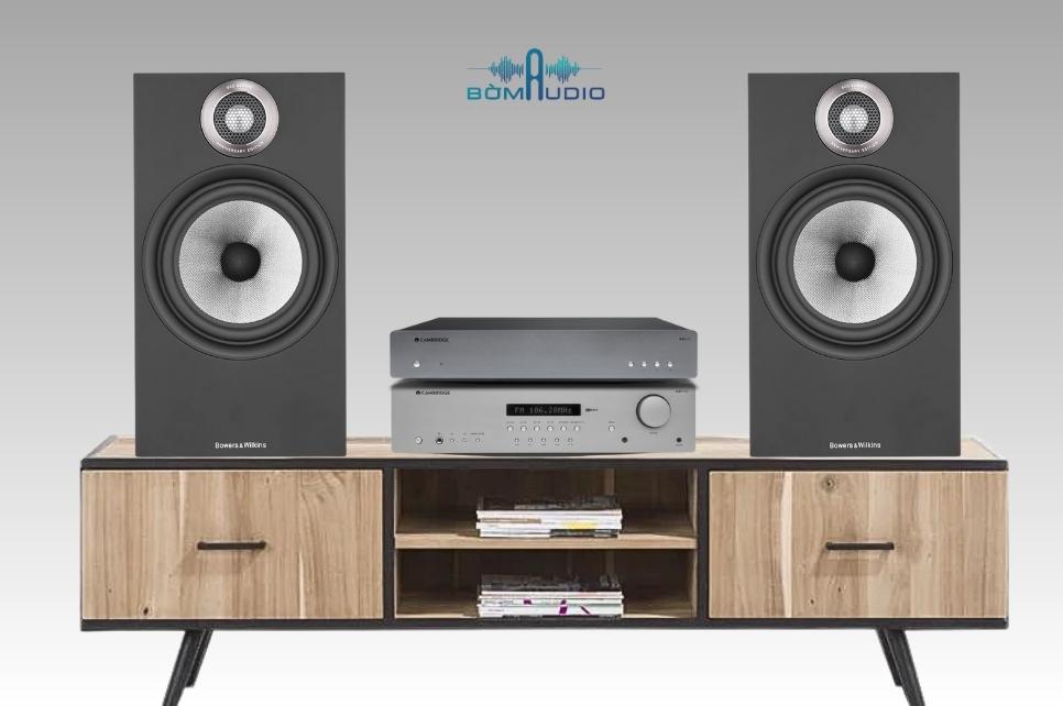 Combo Amply CAMBRIDGE AUDIO AXR100 + Network Player CAMBRIDGE AXN 10 + Loa B&W 606 S2 “ANNIVERSARY EDITION” - B70