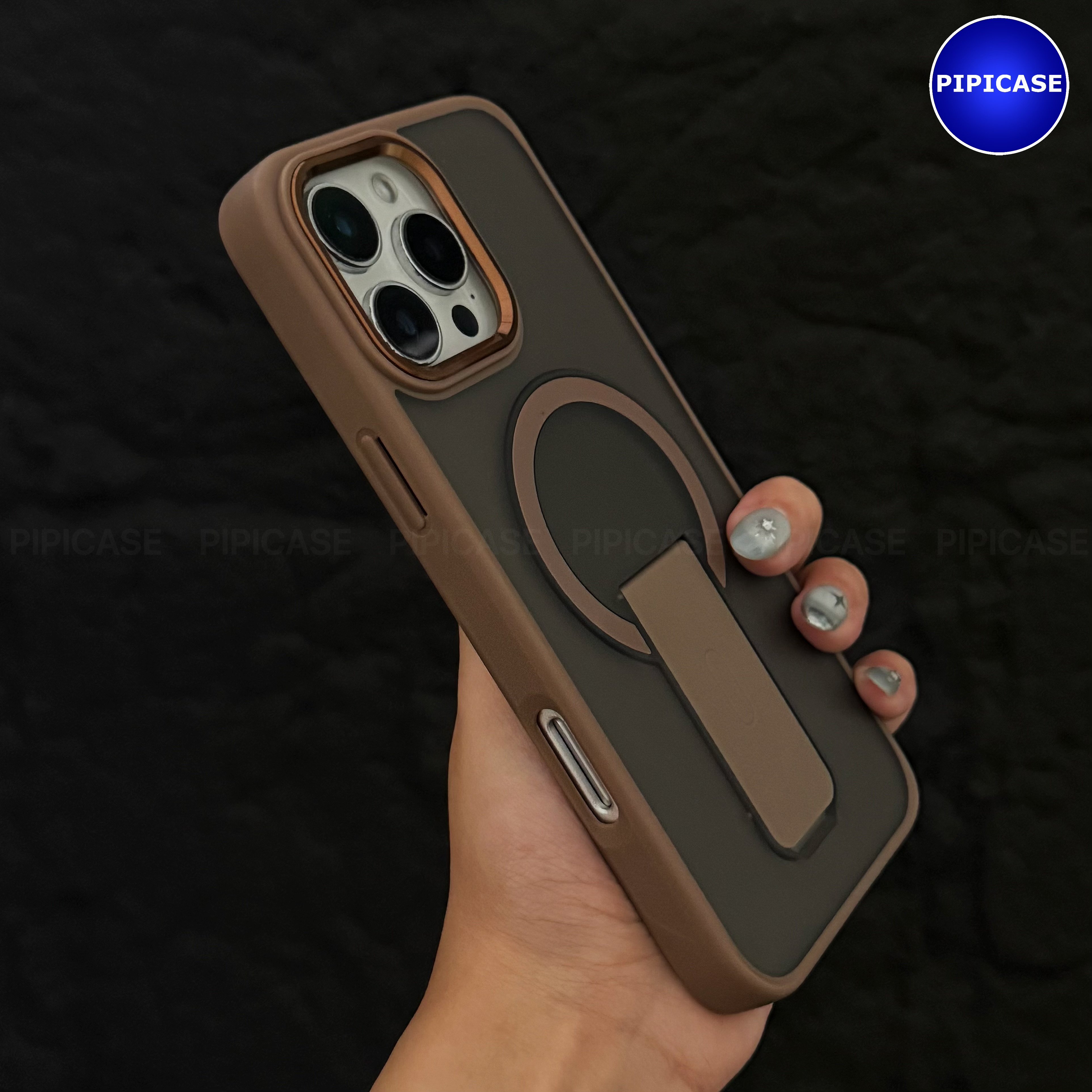 Ốp Lưng iPhone 16 Pro Max - Quin - Nâu_thumbnail_6