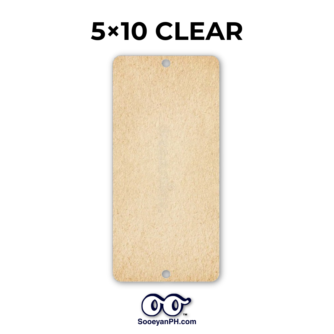 5×10 — Blank Acrylic House Plate_thumbnail_1