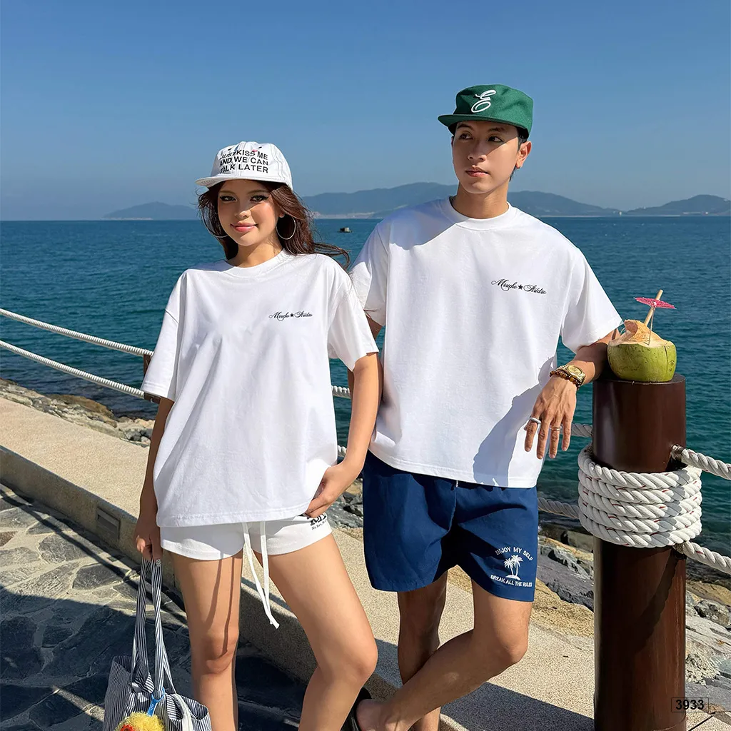 Áo thun boxy nam nữ basic dễ phối Miucho 3933_thumbnail_3