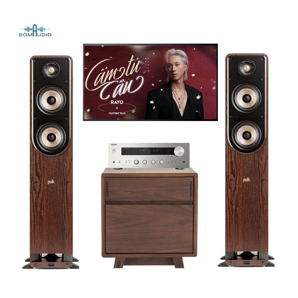 Combo Amply DENON DRA-900H + Loa Cột POLK SIGNATURE ELITE ES50 – B442_thumbnail_1