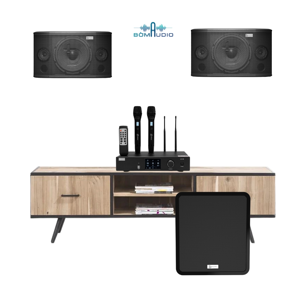 Combo Amply DBACOUSTIC LX-H6 + Loa DBACOUSTIC KS-X10 + Loa Subwoofer DBACOUSTIC LX S32SA - DB4_thumbnail_1