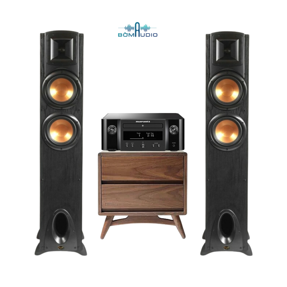 Combo Amply MARANTZ M-  CR612 + Loa KLIPSCH SYNERGY BLACK LABEL F200 - B278_thumbnail_0