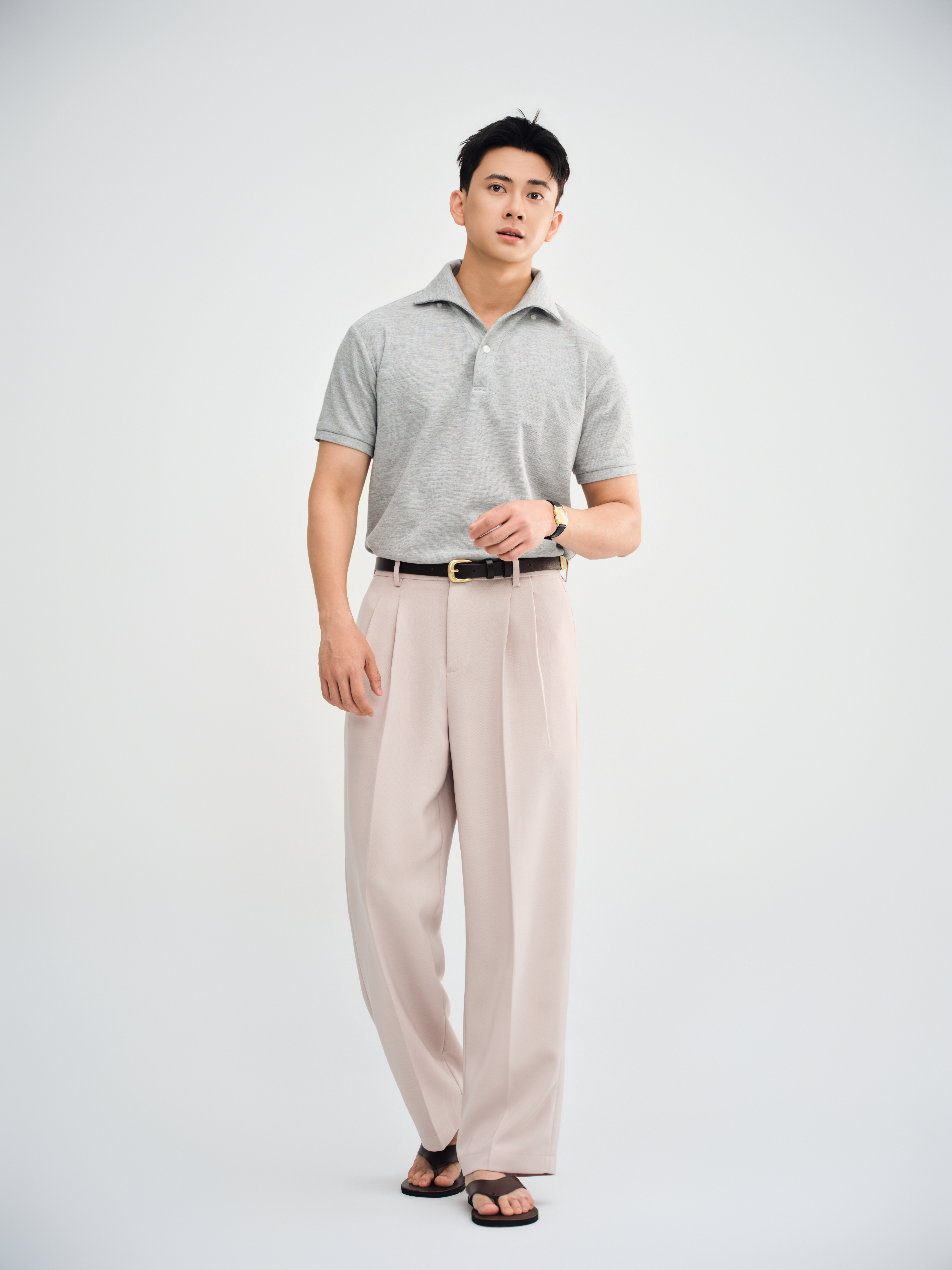 Áo Polo Cổ Nhạn Carlos Vải CVC Mắt Chim Form Regular_thumbnail_20