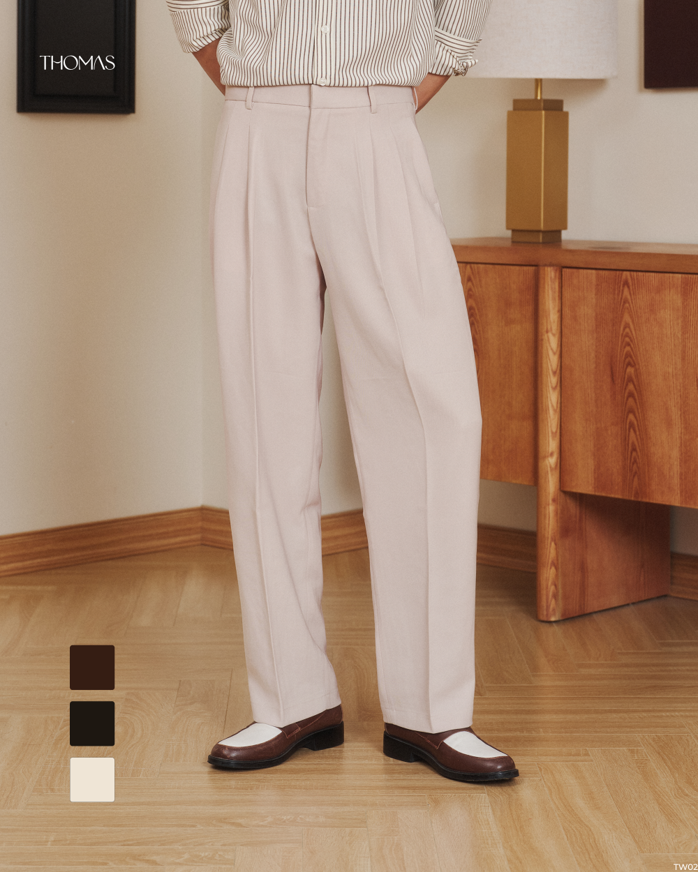 Quần Dài Simple Trouser Vải Thái Form Semi-Wide_thumbnail_3