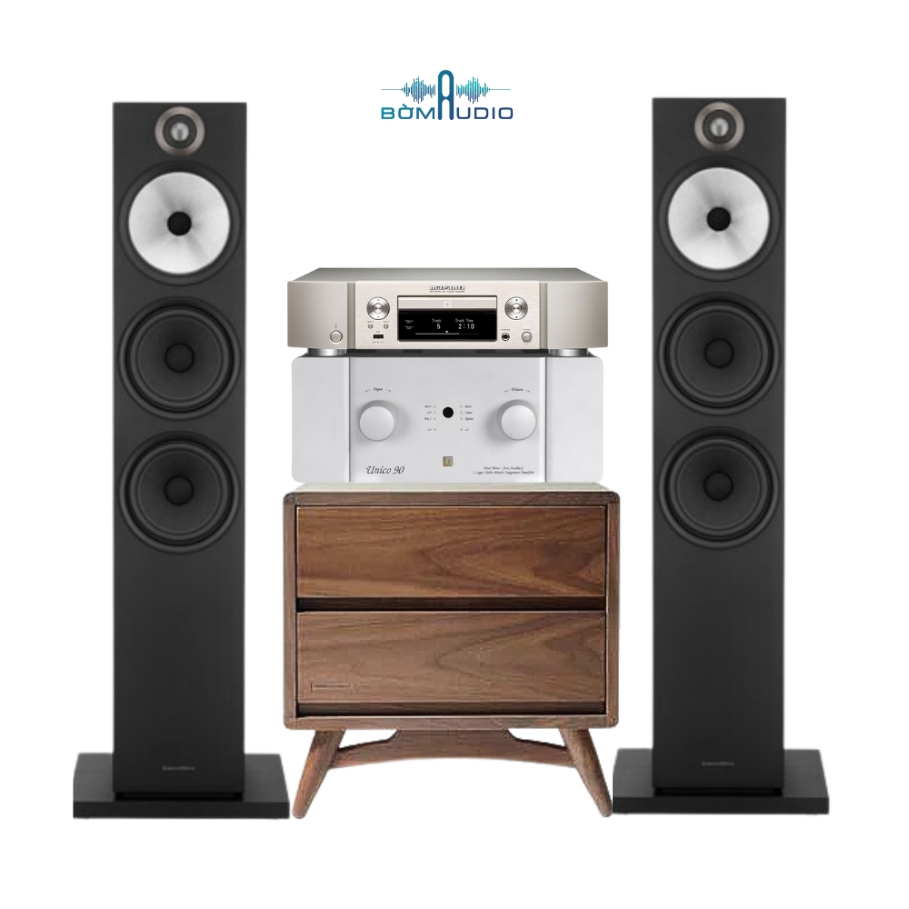 Combo Amply UNISON RESEARCH UNICO 90 + Đầu CD MARANTZ ND8006 + Loa Cột B&W 603 S2 - B109_thumbnail_0