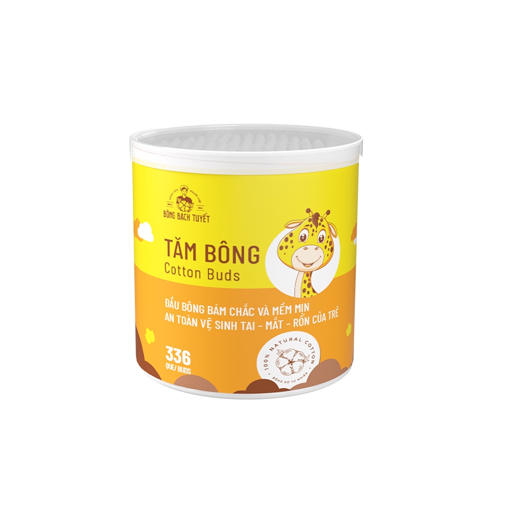 Bông tăm BẠCH TUYẾT hươu vàng_thumbnail_1