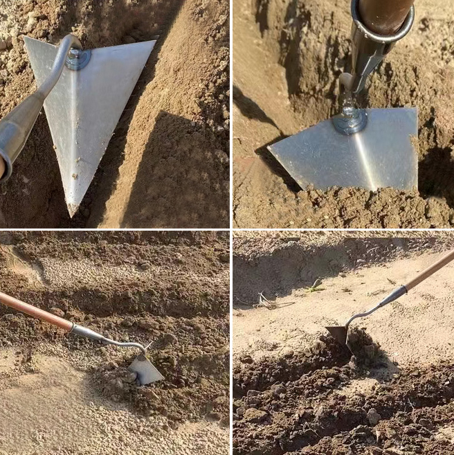 Cuốc Xới Đất - Vun Đậu Ngô - Xới Cỏ Tiện Dụng_thumbnail_2