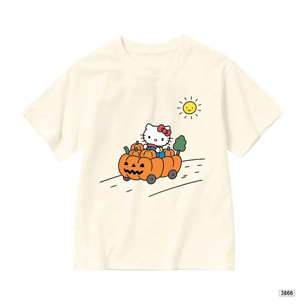 Áo thun bé gái form rộng Kittie Pumpkin Kado 3866_thumbnail_9