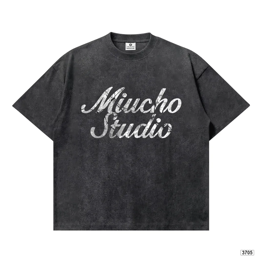 Áo thun boxy nam nữ Miucho Studio 3705 dày dặn đứng form_thumbnail_0