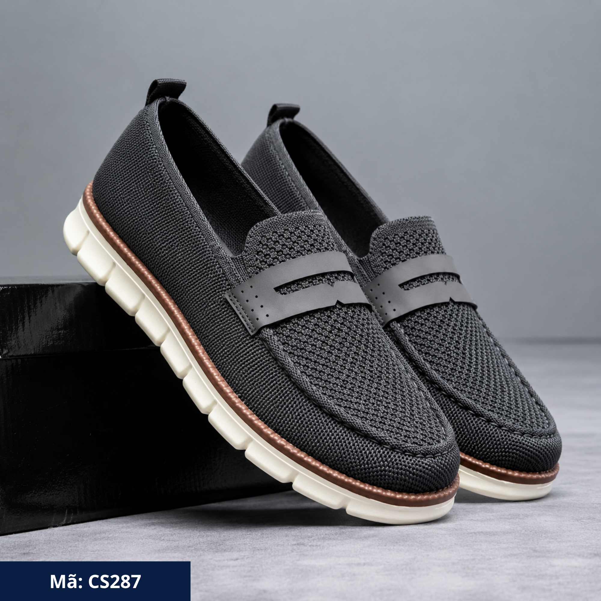 Giày lười nam hè, siêu nhẹ CS287