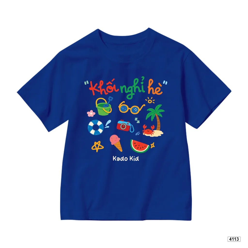 Áo thun bé trai bé gái Khối nghỉ hè Kado 4113_thumbnail_12