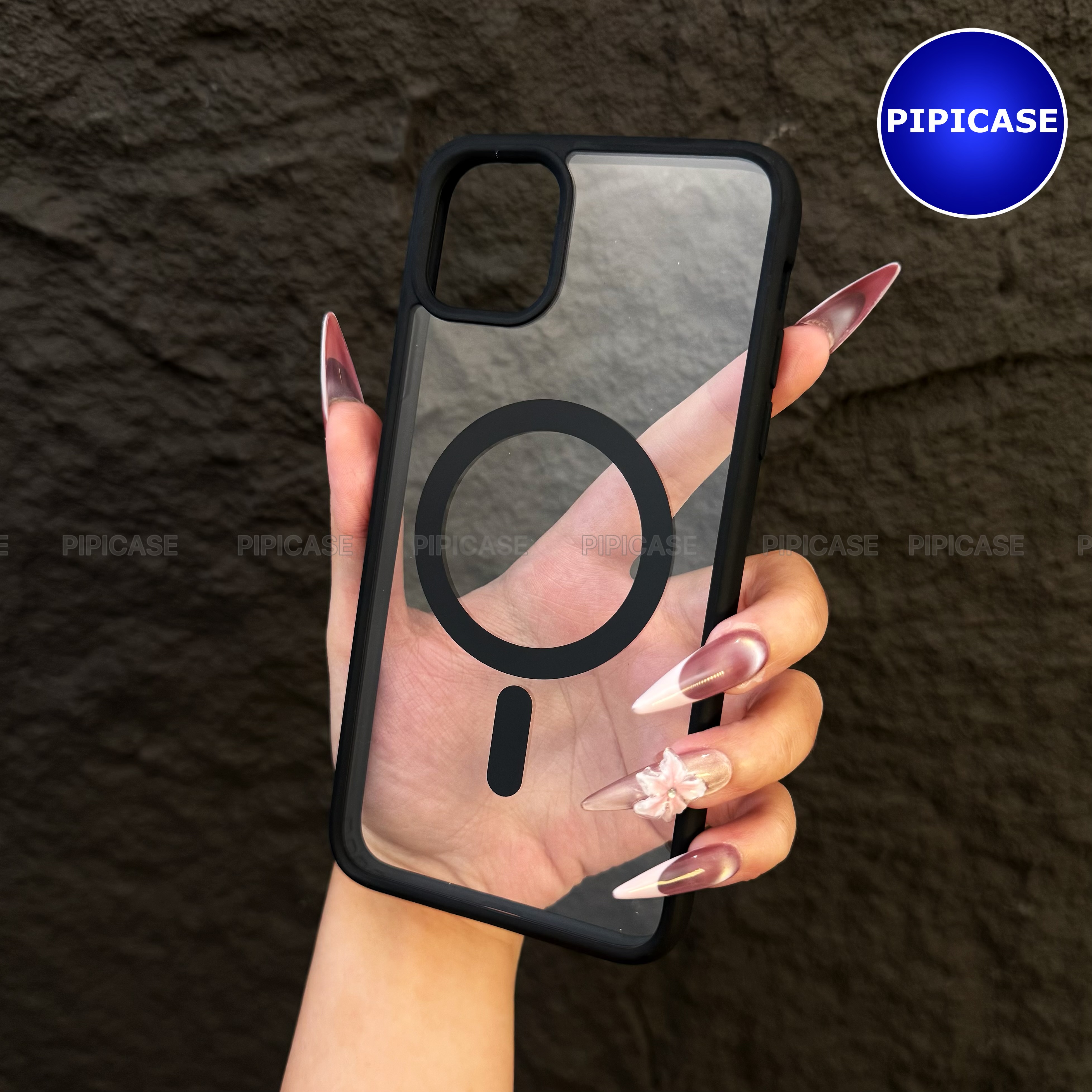 Ốp Lưng iPhone 11 Pro Max - Chic - Đen