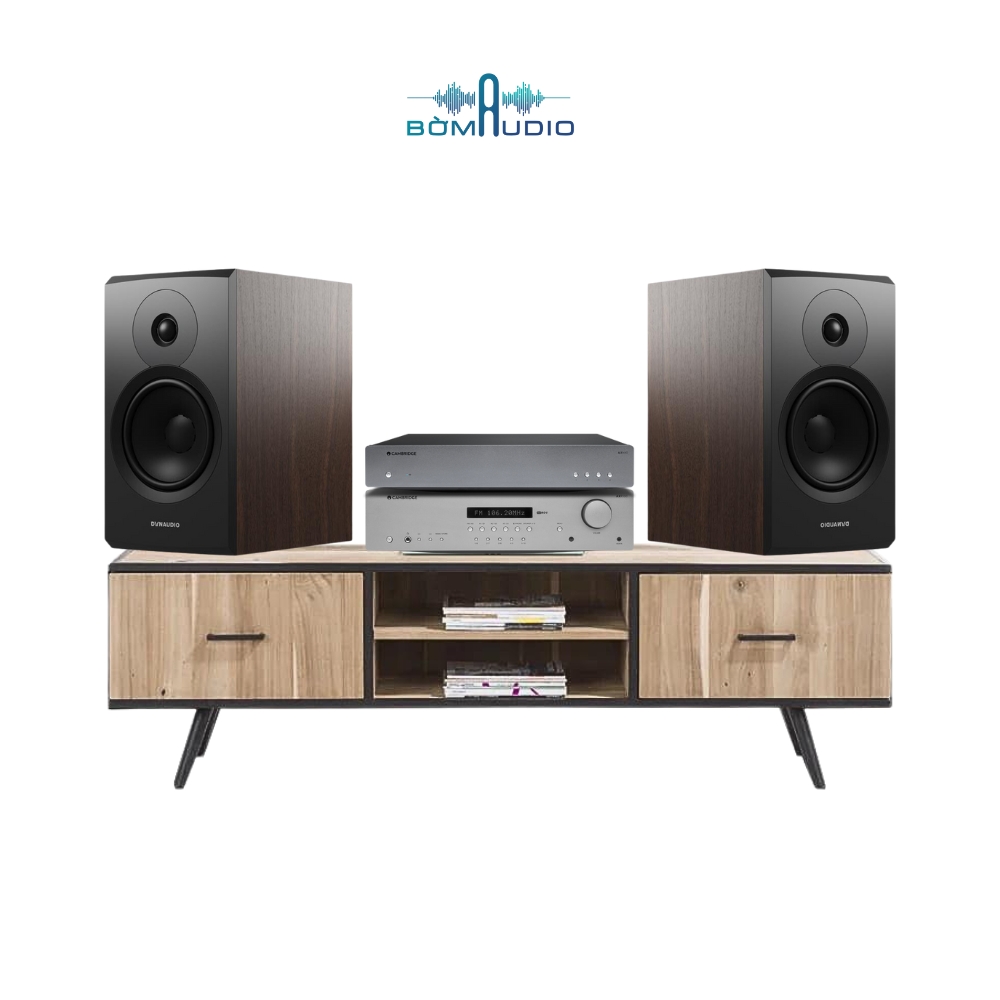 Combo Amply CAMBRIDGE AUDIO AXR100 + Network Player CAMBRIDGE AXN 10 + Loa Bookshelf  DYNAUDIO EMIT 20 - B69_thumbnail_1