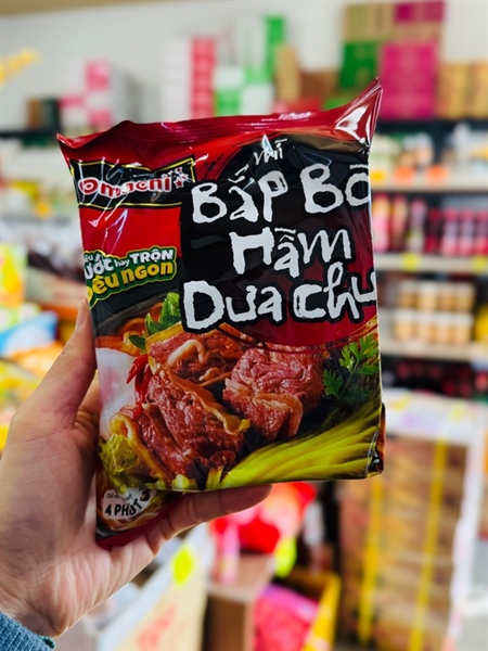 Omachi bắp bò hầm dưa chua ( gói )