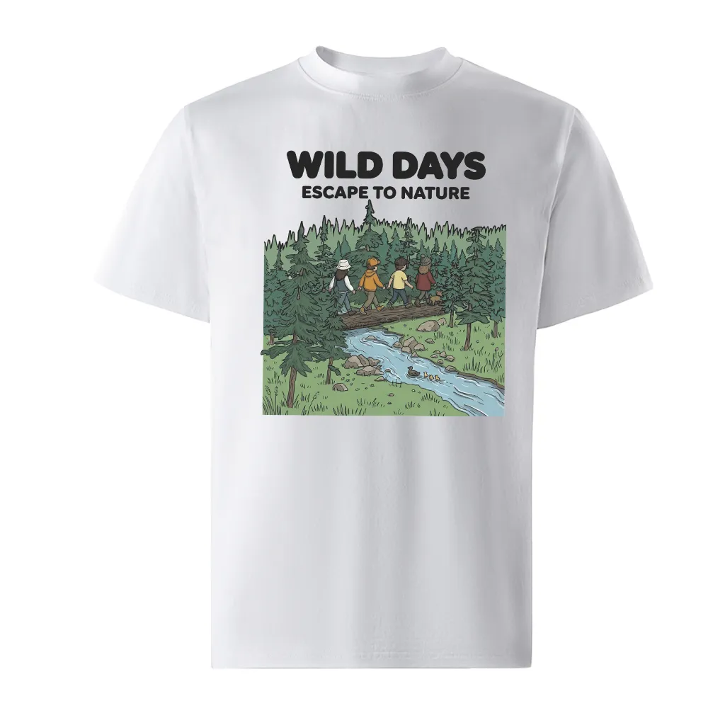 Áo thun nam oversize cá tính Wild Days TeePrint 3820_thumbnail_6