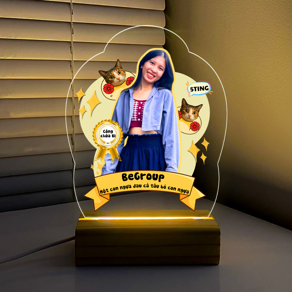 Khung Ảnh Mica Đế Đèn LED  – Mẫu sách_thumbnail_5