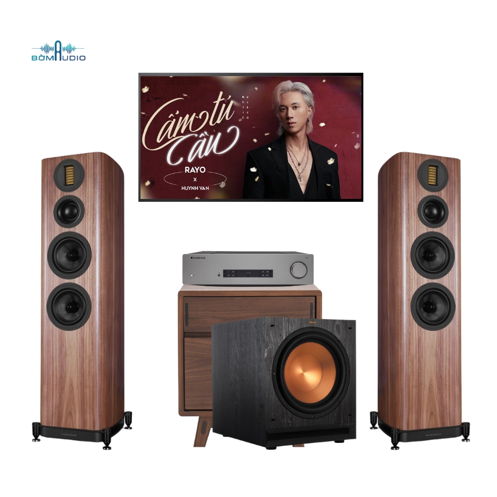 Combo Amply CAMBRIDGE AUDIO CXA81 MKII + Loa Cột WHARFEDALE EVO 5.4 + Loa Subwoofer KLIPSCH SPL-120  – CK7_thumbnail_0
