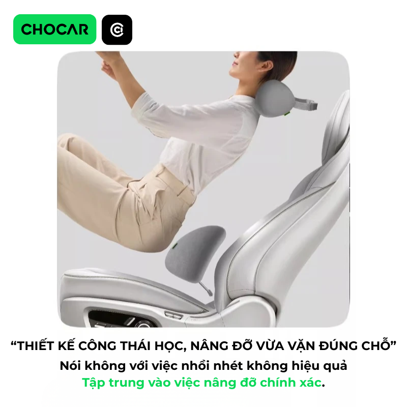 Gối Tựa Ô Tô CHOCAR CloudFeel