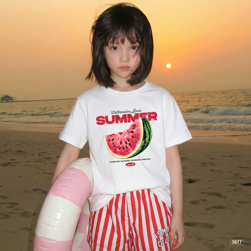 Áo thun bé trai bé gái dưa hấu mùa hè Kado 3677_thumbnail_2