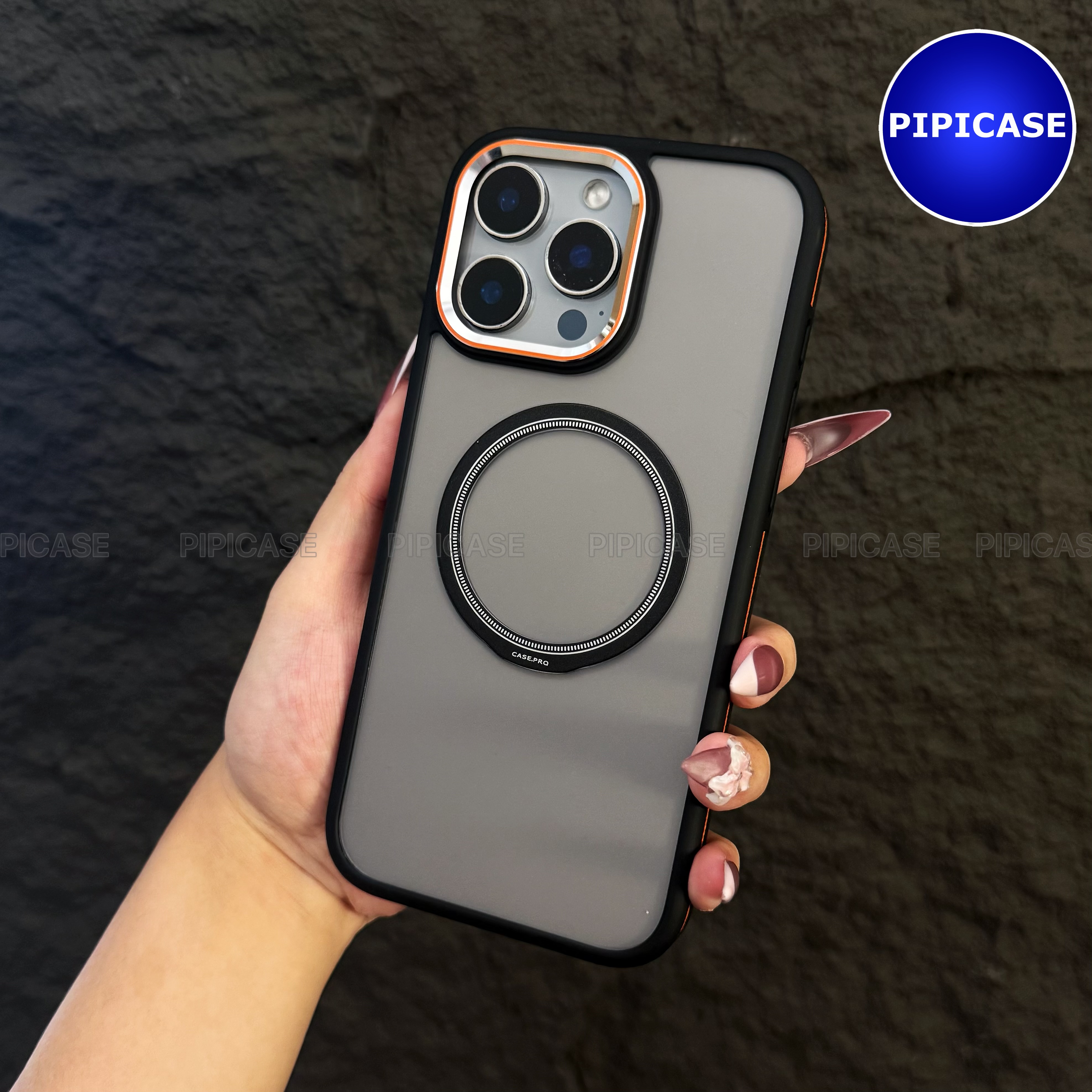 Ốp Lưng iPhone 16 Pro Max - Wigu - Đen_thumbnail_4