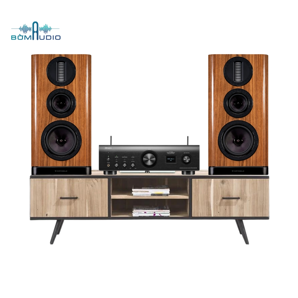 Combo Amply DENON PMA-900HNE  + Loa Bookshelf WHARFEDALE AURA 2 – WD5