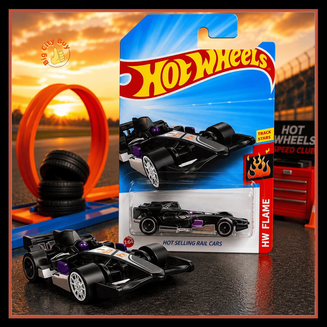 Mô Hình Hot Wheels Basic [Hàng 80%] tỉ lệ 1:64, Xe Ô tô Mô Hình, Đồ Chơi Xe đua Hot Wheels_thumbnail_158